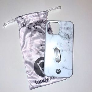 iPhone 12 Pro Marble Loopy Case🤍